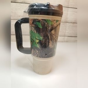 Camouflage travel mug